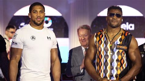 Anthony Joshua vs. Francis Ngannou odds, prediction, time: March 8 fi.